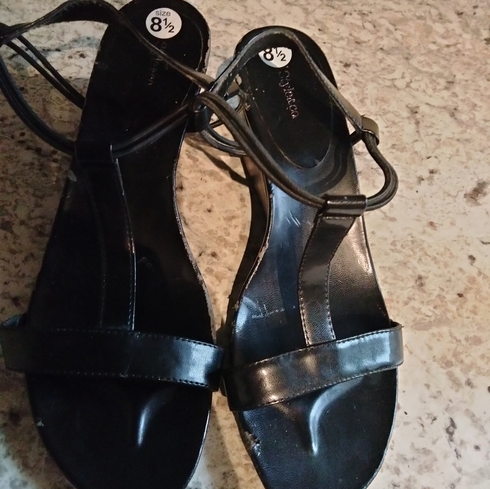 Black heels